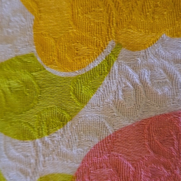 Lilly Pulitzer Floral Strapless Dress Pink Yellow Lime White Cotton sz 0 EUC - Picture 11 of 12